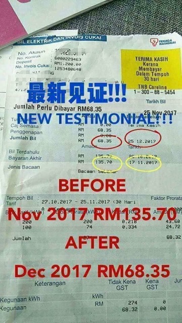 ORIGINAL Power Saver Power Factor Saver  Shopee Malaysia