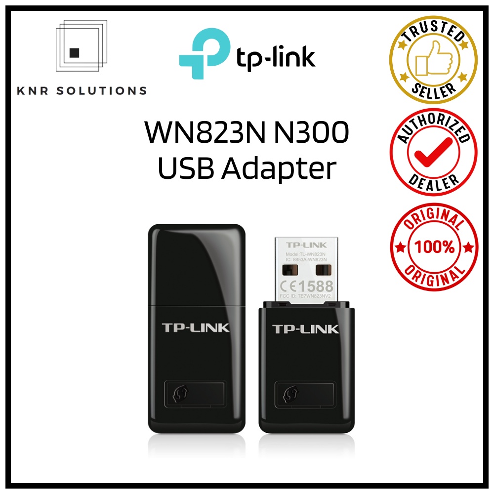 TPLINK WIFI USB ADAPTER N300 MINI (TLWN823N) Shopee Malaysia