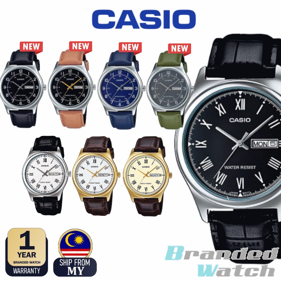 casio analog day date