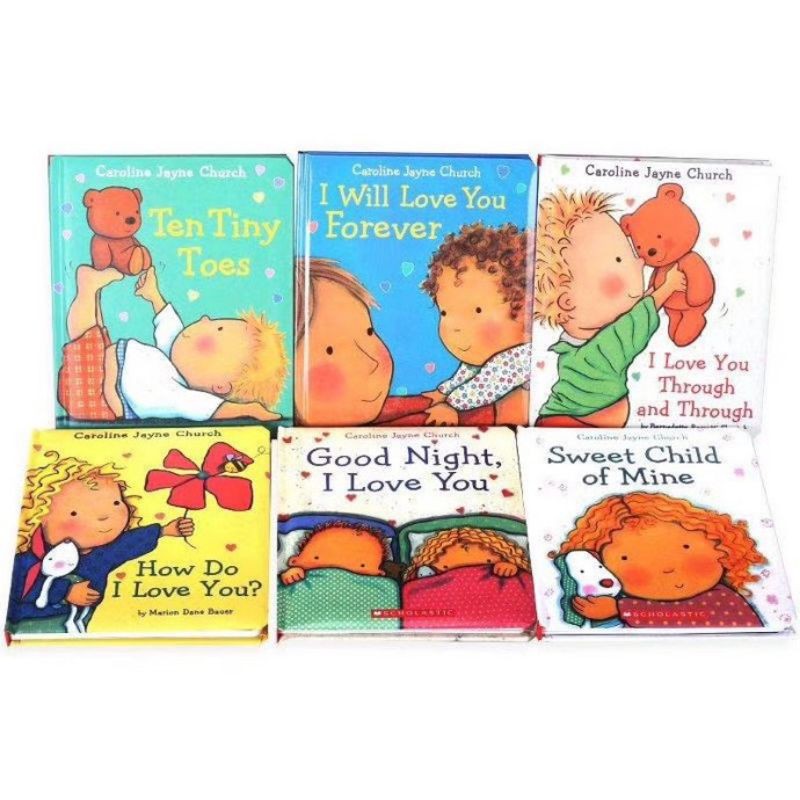 Ready Stock 6 Book Set Love Good Night Story Children Book Hard Cover Books Picture Book Caroline Jayne Church Shopee Malaysia