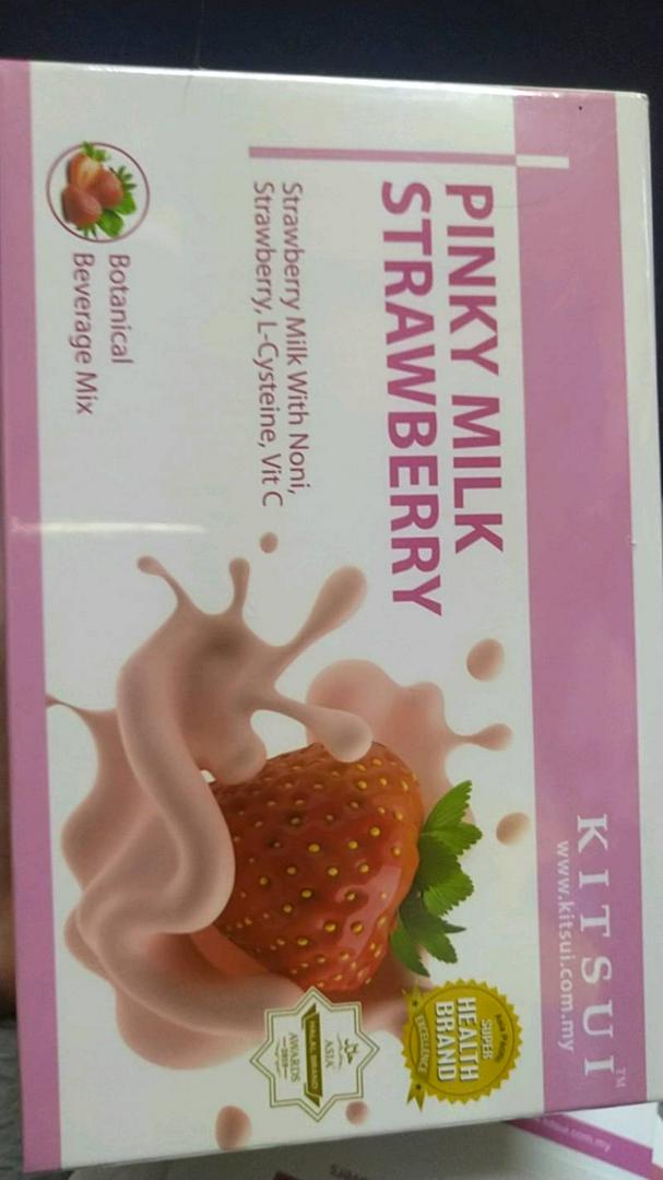 Kitsui pinky milk strawberry