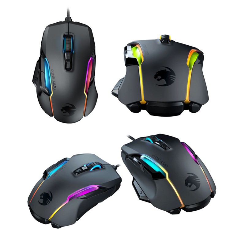 Light Rules Roccat Kone Aimo Remastere Optical Mouse Drag Click Shopee Malaysia