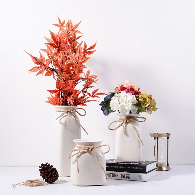 Omena Home Decoration Ceramic Vase Modern Minimalist Dried Flower