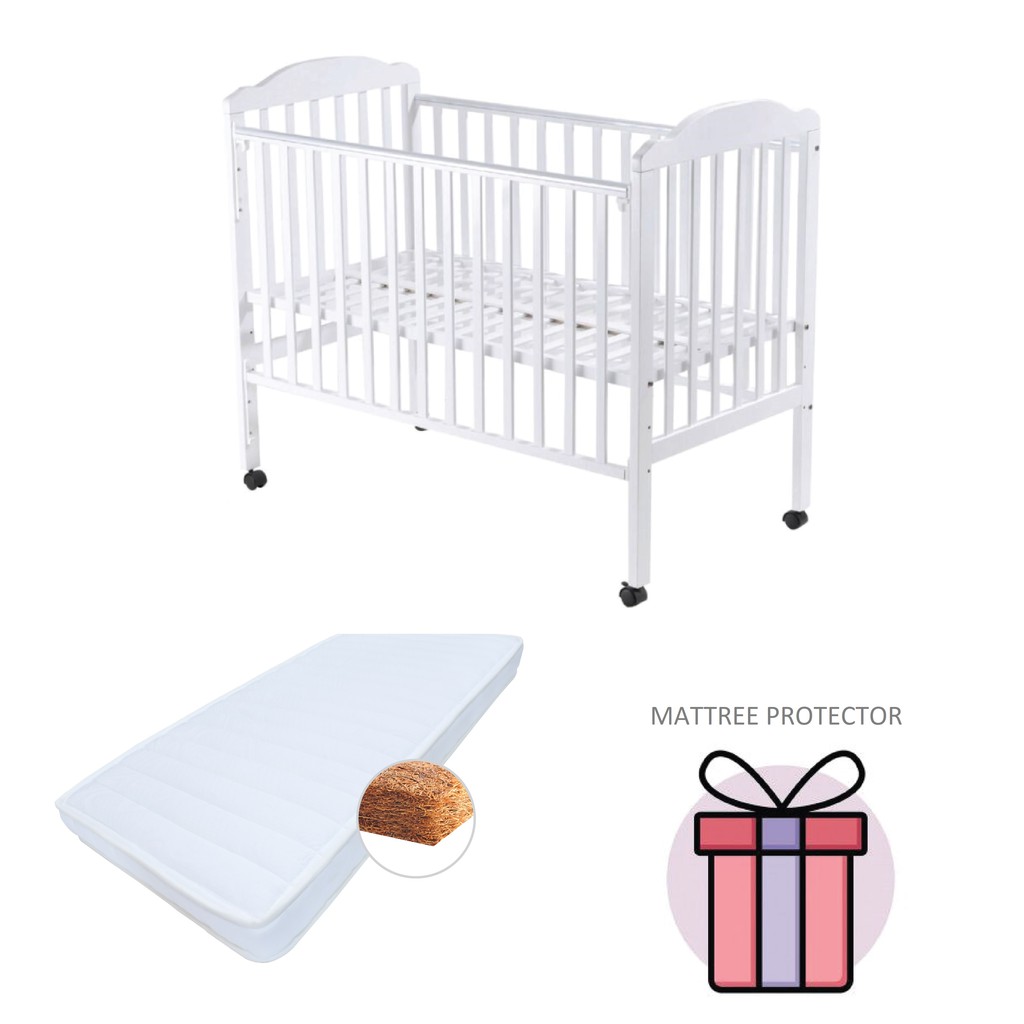 Buy Babylove Solid Wood Basic Cot 60 X 1cm Seetracker Malaysia