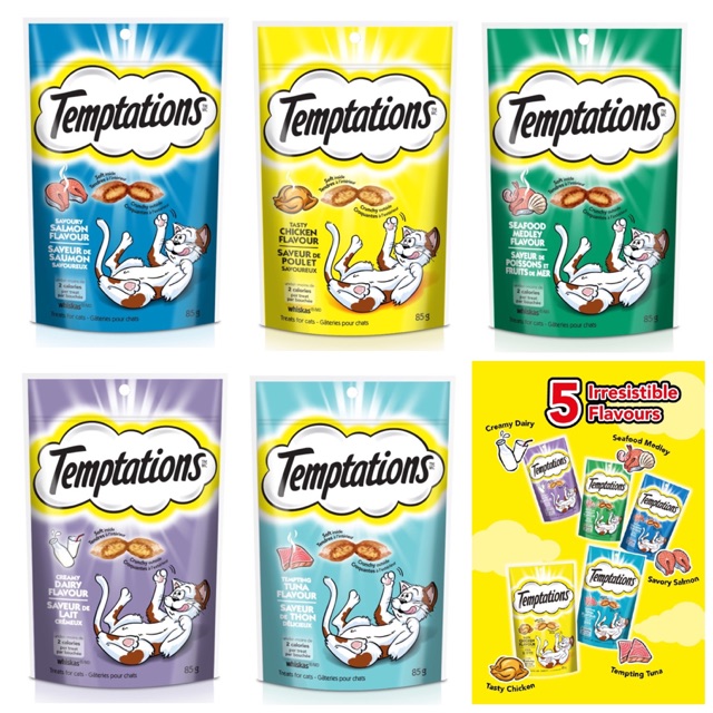 Temptations Treats / Whiskas Cats Treats 85G Shopee Malaysia