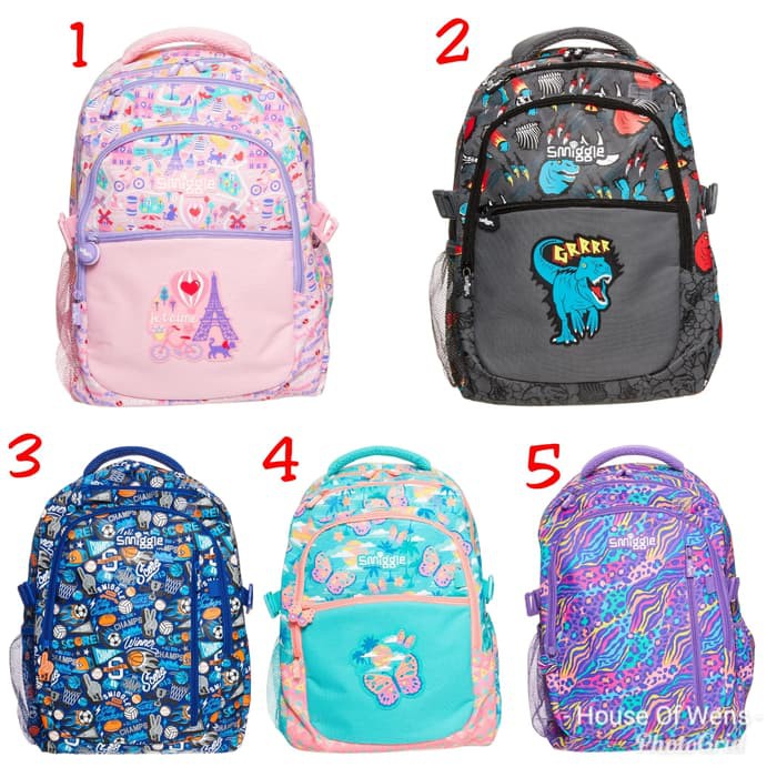 smiggle classic backpack