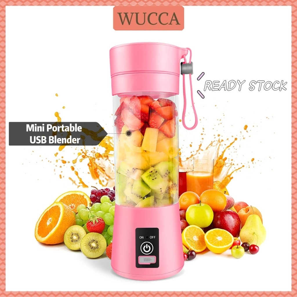 WUCCA Mini Blender Juice Blender Fruit Blender Portable Blender