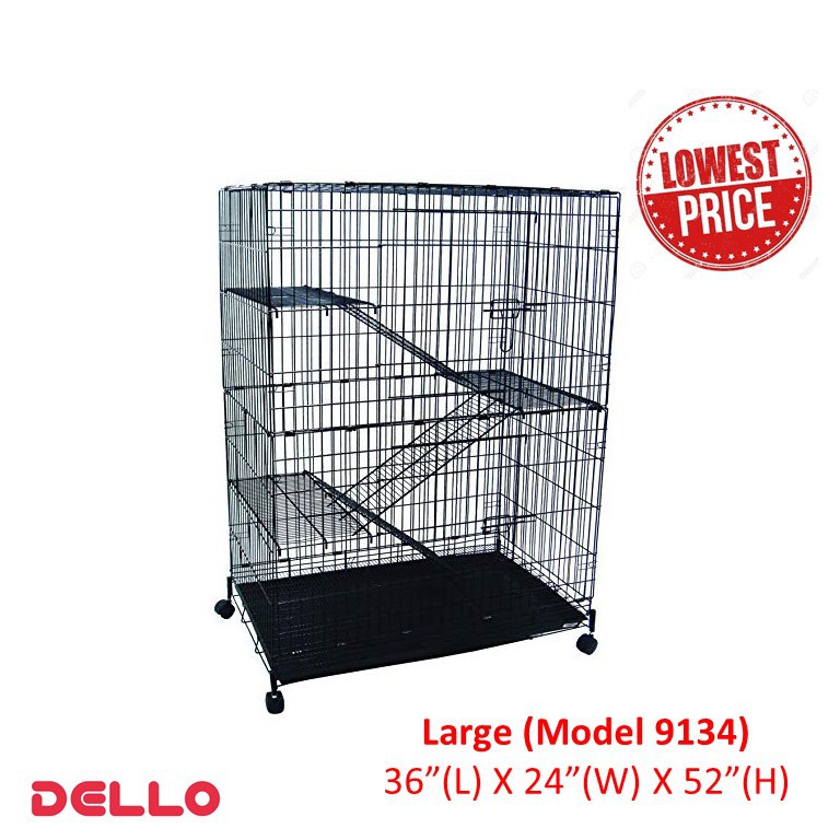 9134 Cat Cage (Large) / Sangkar Kucing (Besar) | Shopee Malaysia