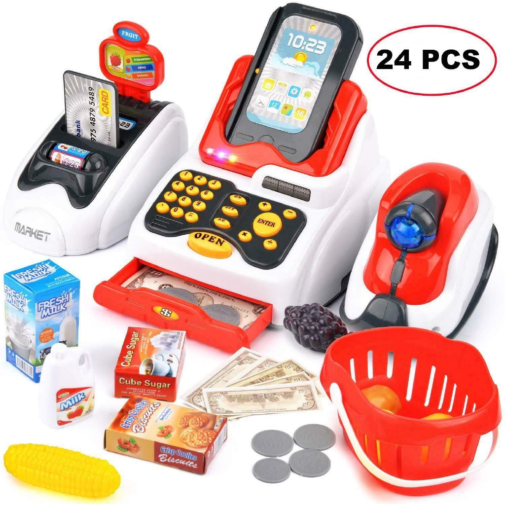 Children's best sale play tills