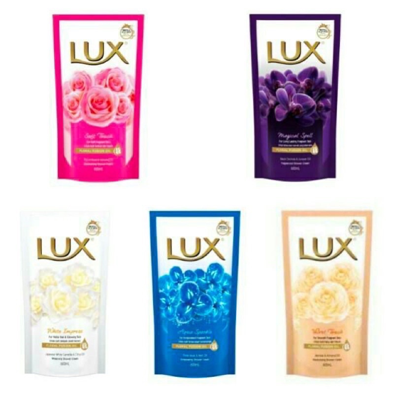Lux Shower Gel Refill 600ml Shopee Malaysia