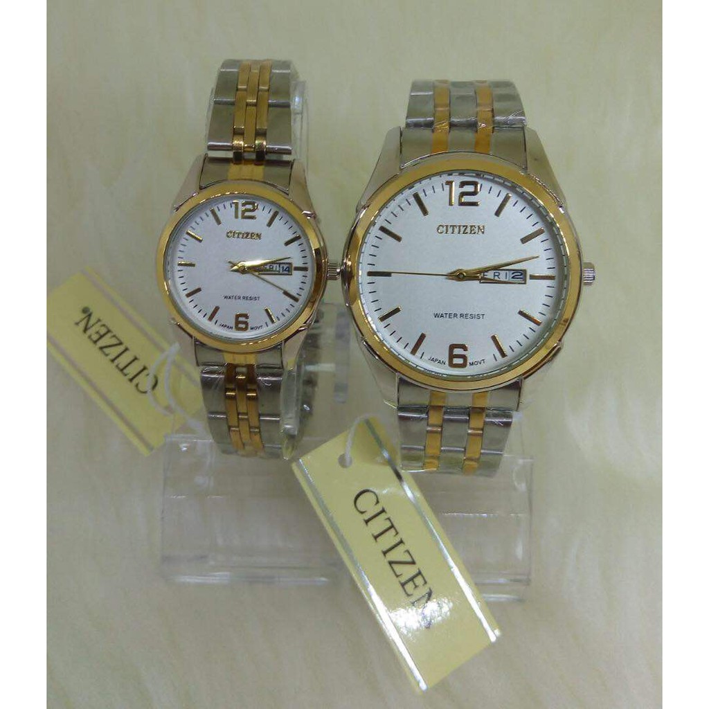 citizen watches couple set