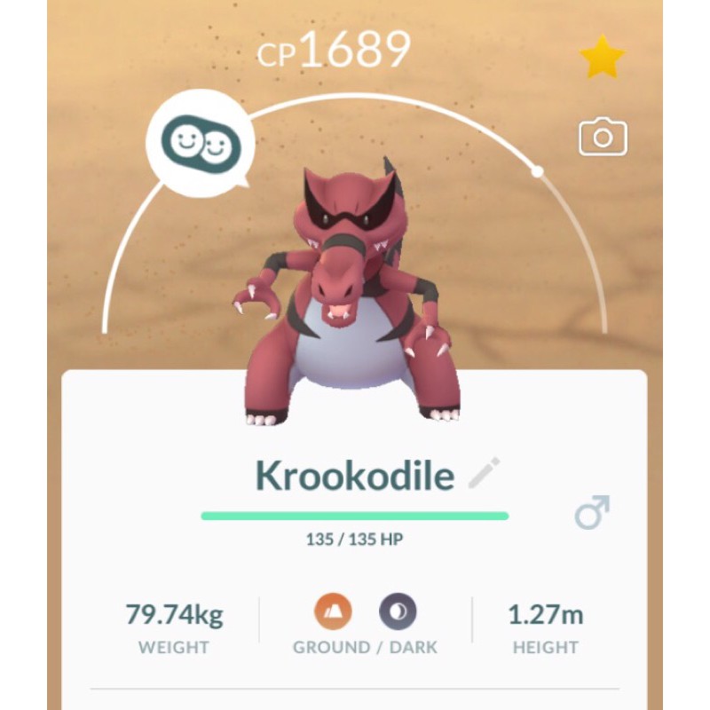 Pokemon Go - Krookodile Trade | Shopee Malaysia