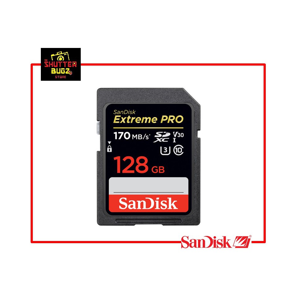SanDisk 128GB Extreme PRO UHSI SDXC Memory Card (Sandisk Malaysia