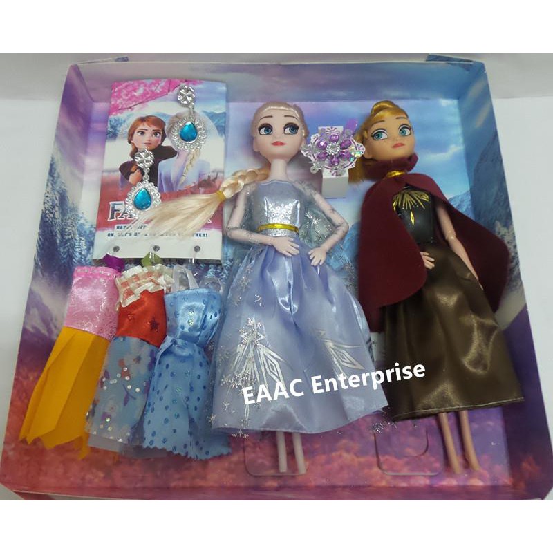 Cute & Adorable Frozen II Elsa & Anna Dolls Collection