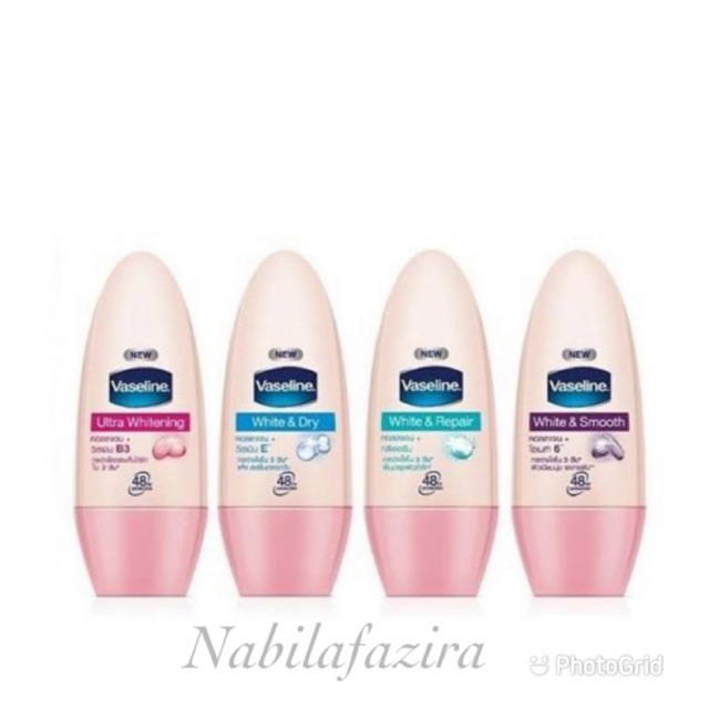 [Hot] Deadorant Vaseline White & Dry 50ML