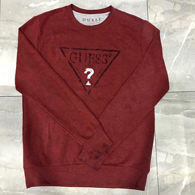 guess multicolor hoodie