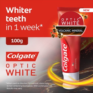 [NEW O2] Colgate Optic White Volcanic Mineral / Mint Plus Mineral ...