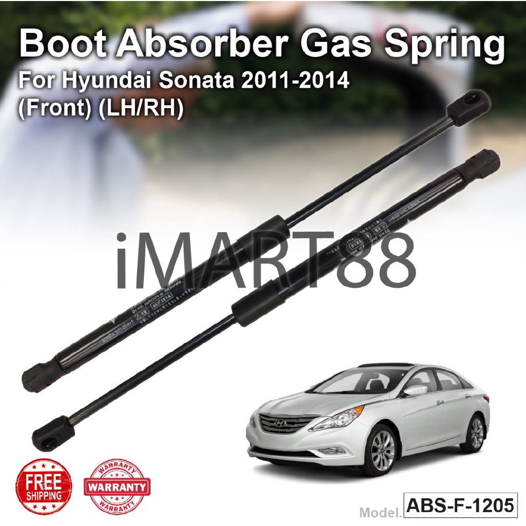 Hyundai Sonata 2011 2014 Front Bonnet Damper Boot Absorber Gas Spring Set 1car 2pieces Shopee Malaysia