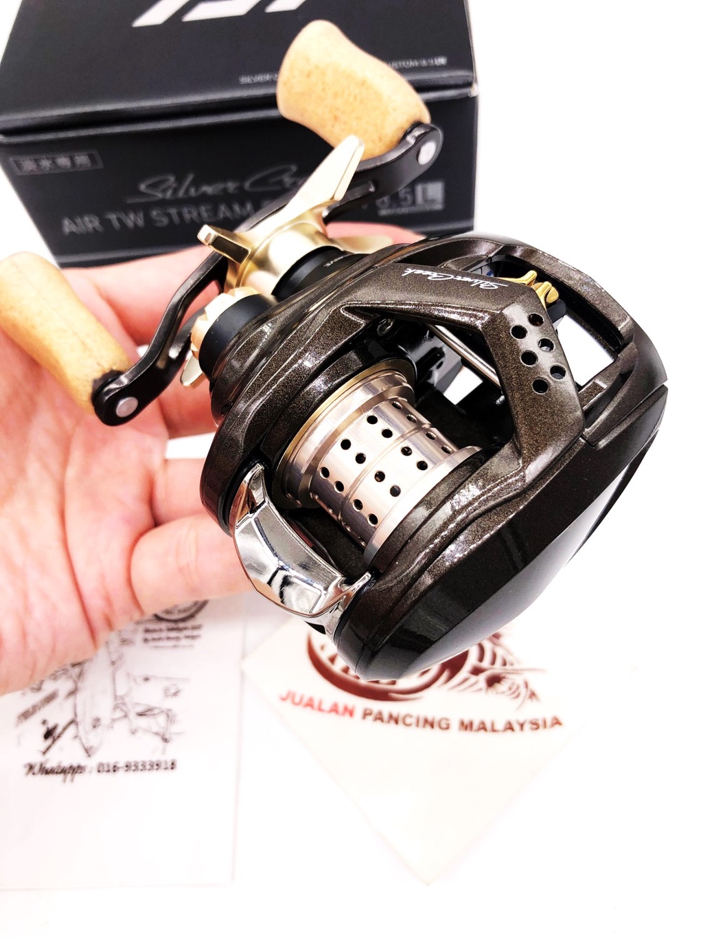 DAIWA 2022 Silver Creek Air TW Stream Custom 8.5L Left Hand Bait ...