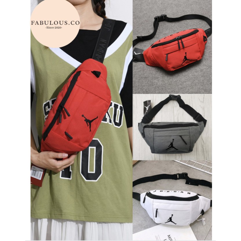 Nike Air Jordan Chest Waist BagCrossbody bag(Ready Stock Malaysia