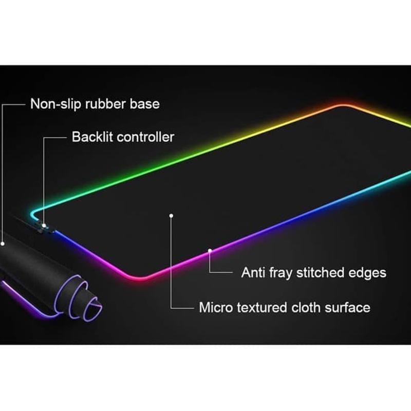 Philips RGB Gaming Mouse Pad SPL7204 Shopee Malaysia