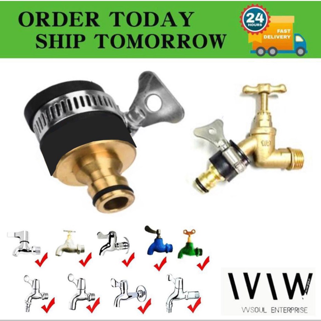 Brass Faucet Adapter Hose Fitting /Water Tap Adapter /Garden Hose