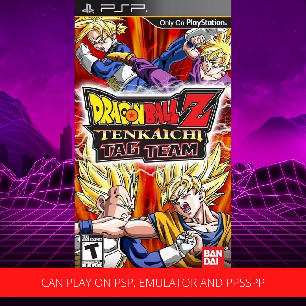 PSP ISO Dragon Ball Z Tenkaichi Tag Team Shopee Malaysia