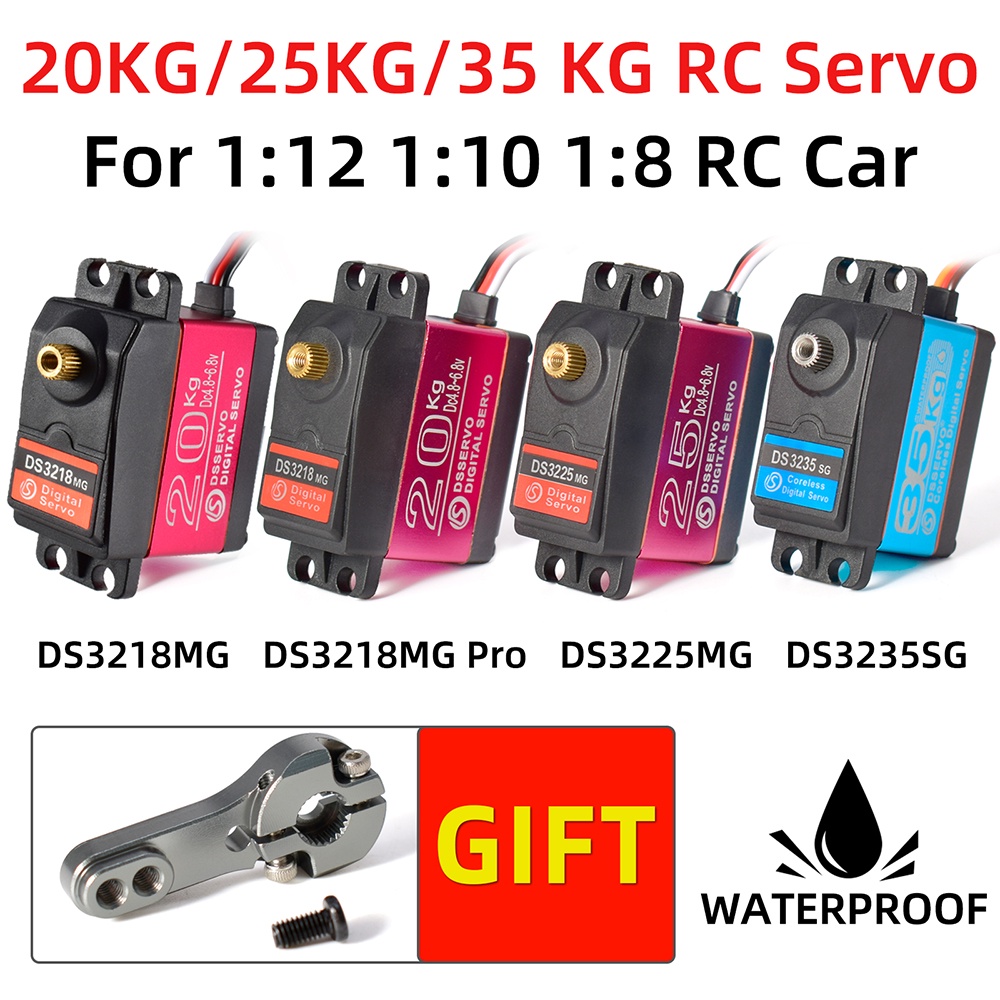 RC Digital Servo Dsservo Waterproof Servo DS3218 20KG DS3225 25KG