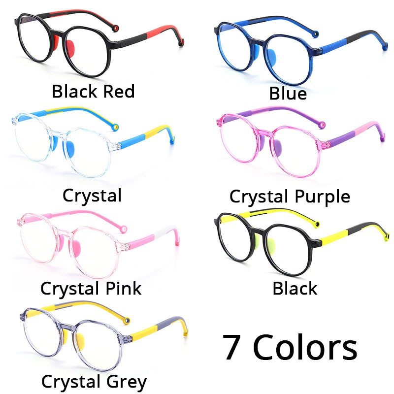 Spot Tr90 Kids Screen Gaming Protective Blue Light Blocking Computer Glasses For Boys Girls Children Safety Eyeglasses Shopee Malaysia