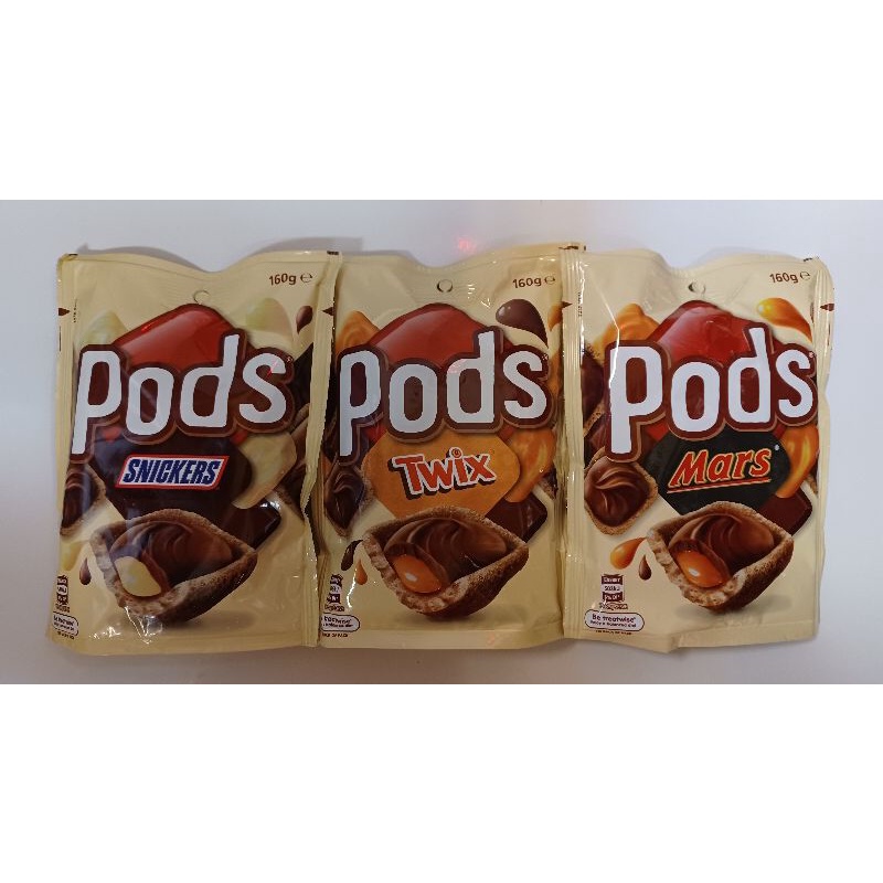 Pods Snicker/Twix/Mars 160g Shopee Malaysia