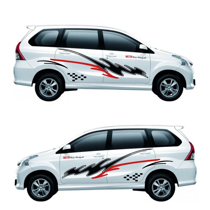 Toyota Avanza 004 TRD Sportivo Body Stripe Sticker | Shopee Malaysia