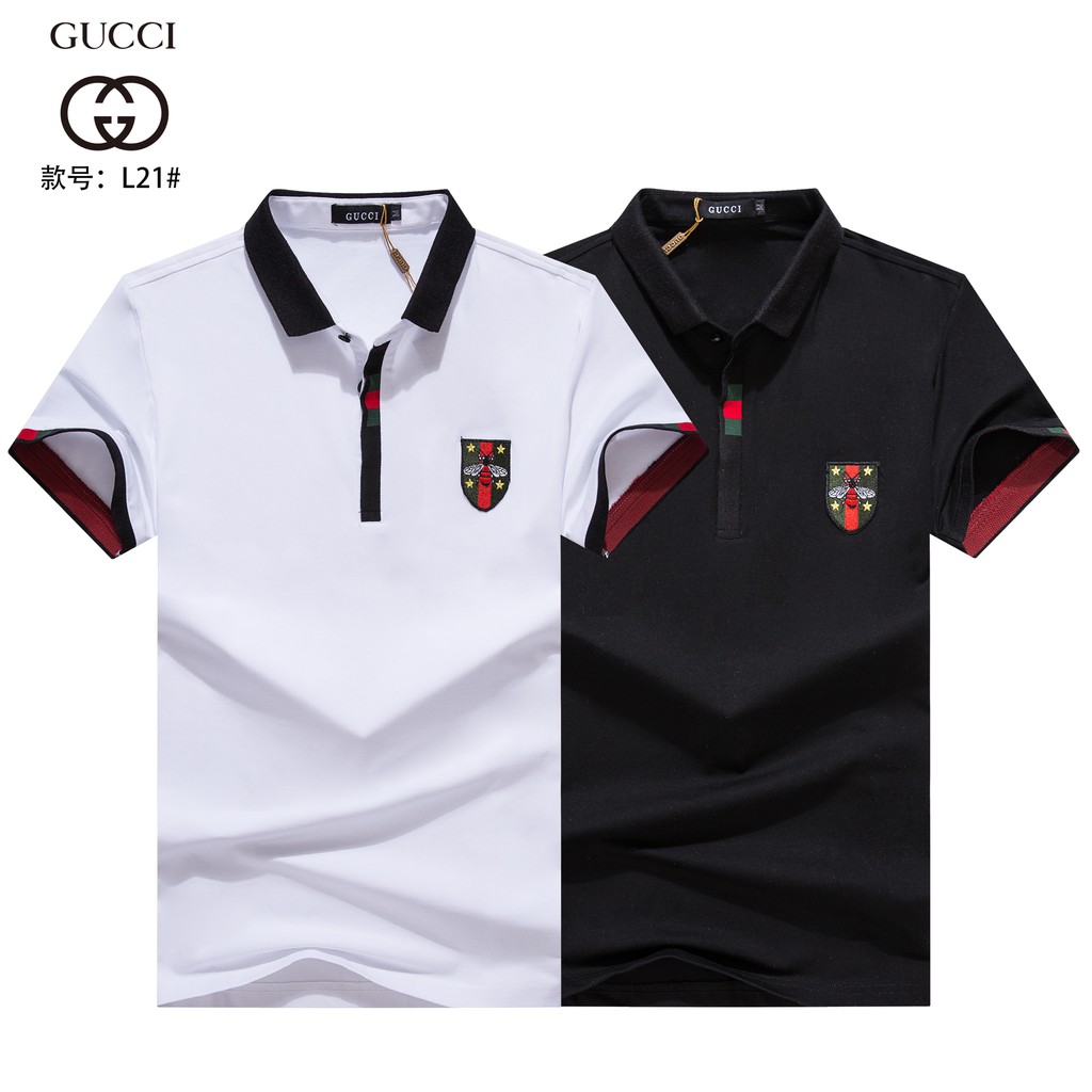 gucci polo shirt with bee