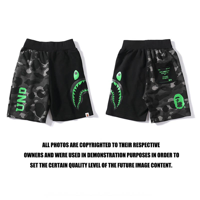 bape shorts green