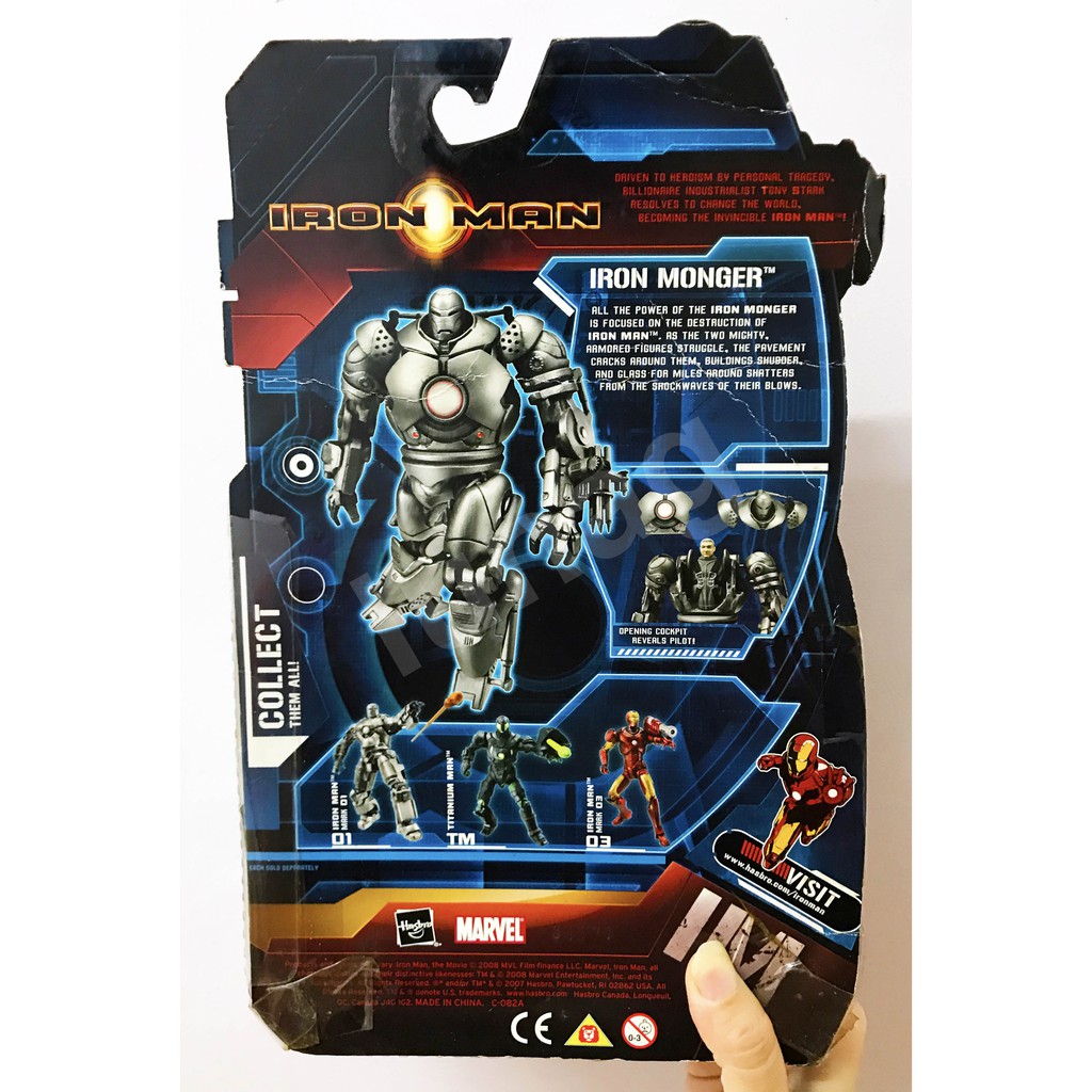 iron man 2008 action figures