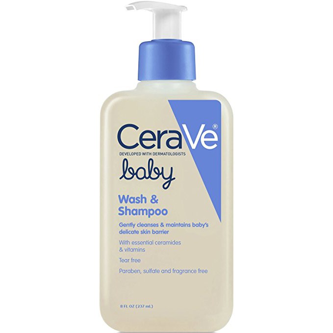 cerave wash and shampoo