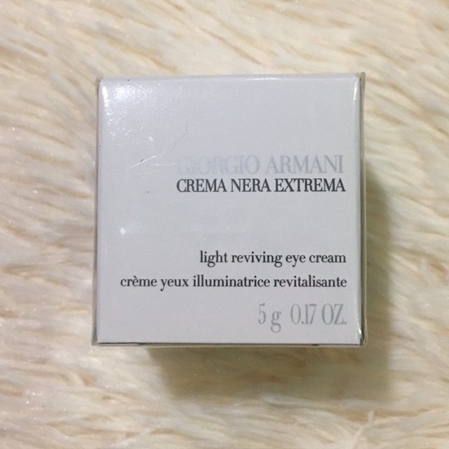 armani crema nera eye cream