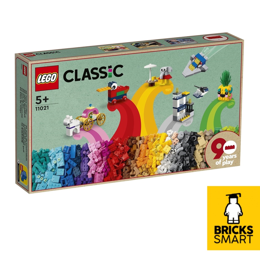 11021 LEGO Classic 90 Years Of Play (1100 Pieces) | Shopee Malaysia