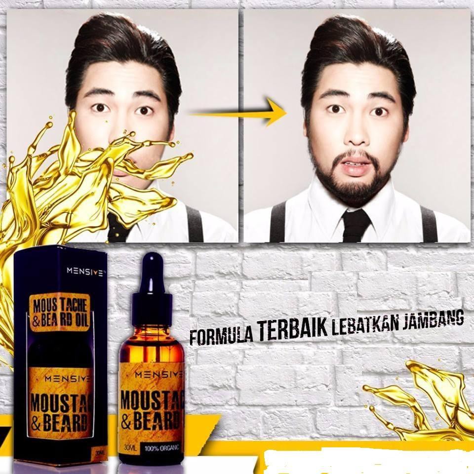 Original Mensive Moustache And Beard Oil Minyak Jambang Lebat Janggut Lebat Ubat Janggut Lebat Ubat Jambang Lebat Shopee Malaysia