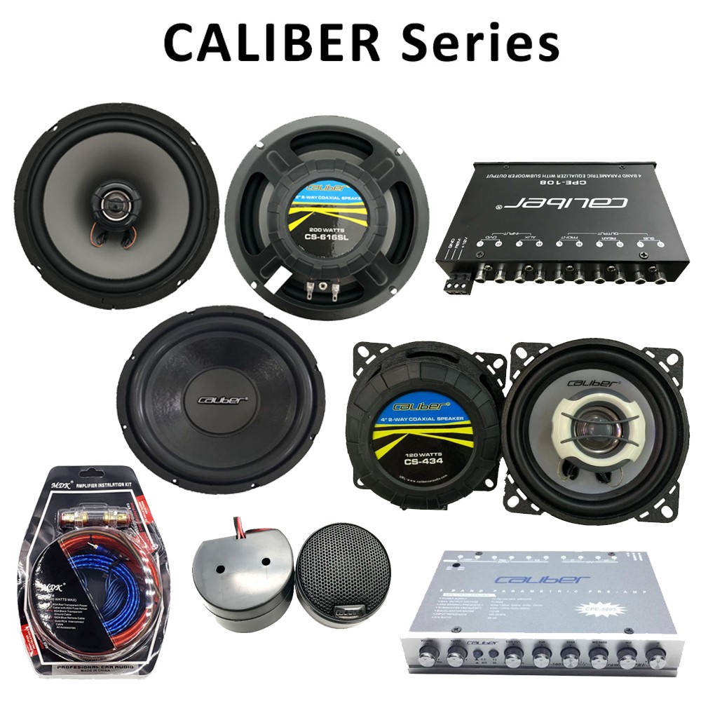 CALIBER Series CS-35.2A/12''CPW-38 Mid Bass/CS-434/CS-616SL Way Speaker/Pre Set | Shopee Malaysia