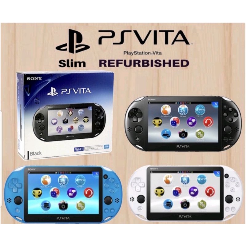 Sony PlayStation Vita 2006 Refurbished 64GB/128GB/256GB Shopee Malaysia