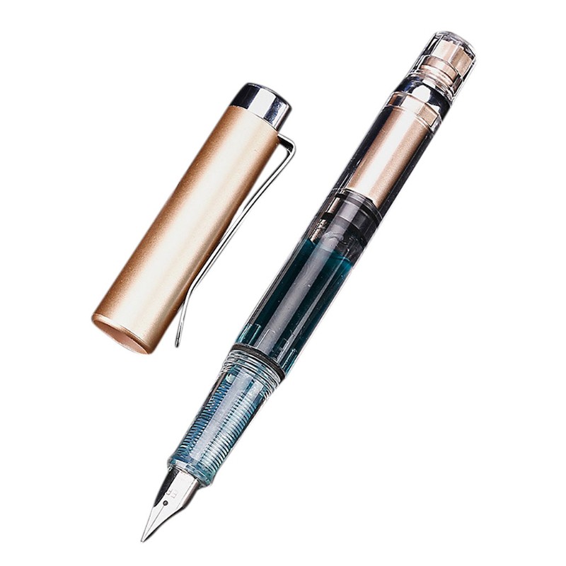 HOT Aluminum Alloy WING SUNG 6359 Fountain Pen Extra Fine Nib 0.38mm  8 Colors 
