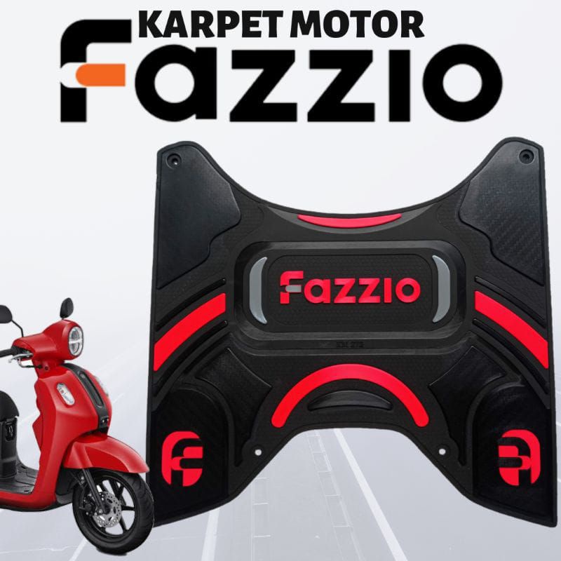 Fazzio Accessories Yamaha Fazzio Motorcycle Deck Carpet/Fazzio Carpet