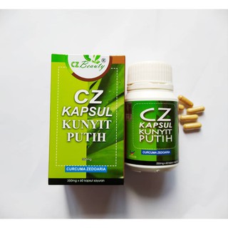 3 BOTOL CZ Capsule Kunyit Putih untuk merawat RESDUNG 