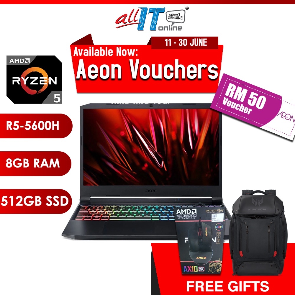 Acer Nitro 5 AN515-45 Price In Malaysia & Specs - RM3249 | TechNave