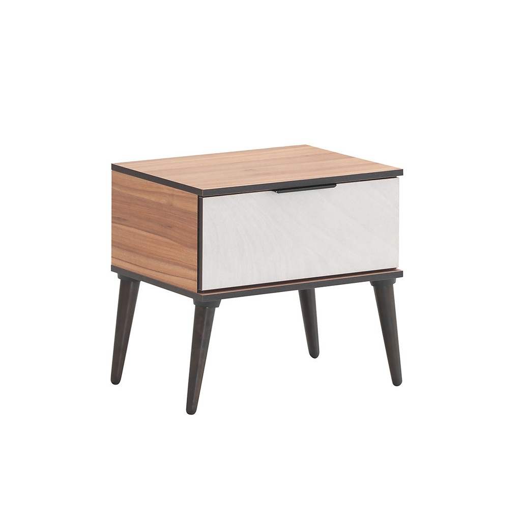 Ready Stock Forty Four Bedside Table Solid Wood Storage Drawer