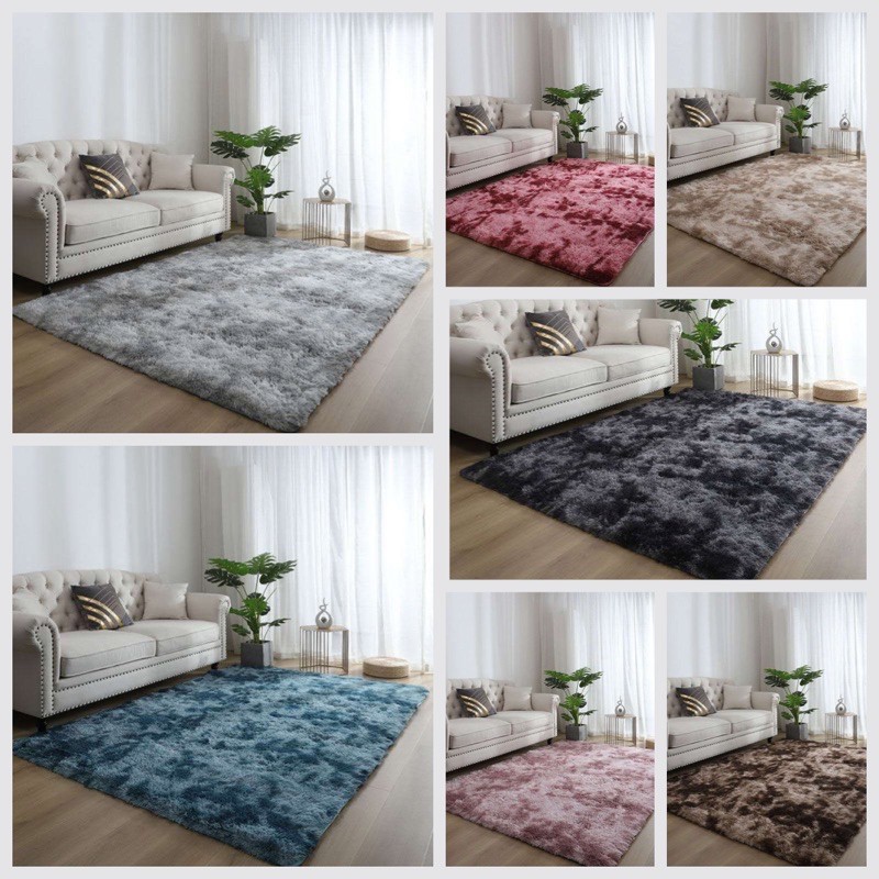 ⚡ready Stock⚡ Karpet Bulu Lembut Tatami Fluffy Carpet Shaggy Room 