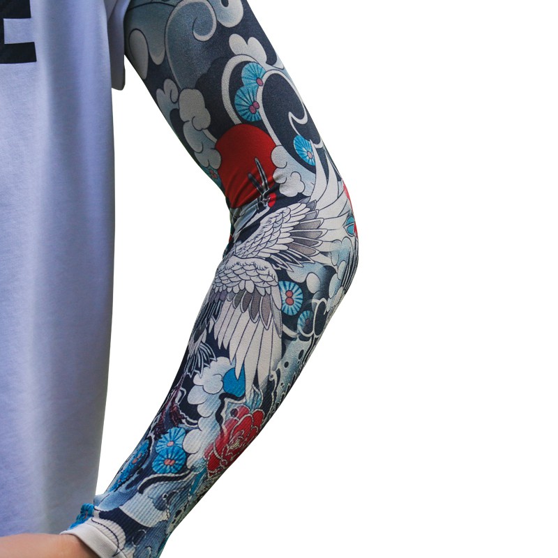 Fake tattoo Arm Cover UV Protection UPF 50 Cooling Arm Sleeves for Men &  Women Long Sun Sleeves Tattoo Cover up Sleeves to Cover Arms, Cooling  Clothing, Cycling Golf Running Driving, Moisture Wicking & Stretch | Shopee  Malaysia