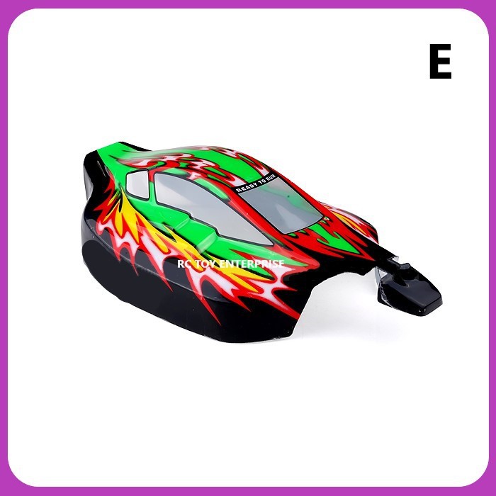 Hsp 1/8 Rc buggy body shell electric nitro | Shopee Malaysia