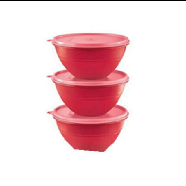 Tupperware Wonderlier Bowl 1L (3pcs)