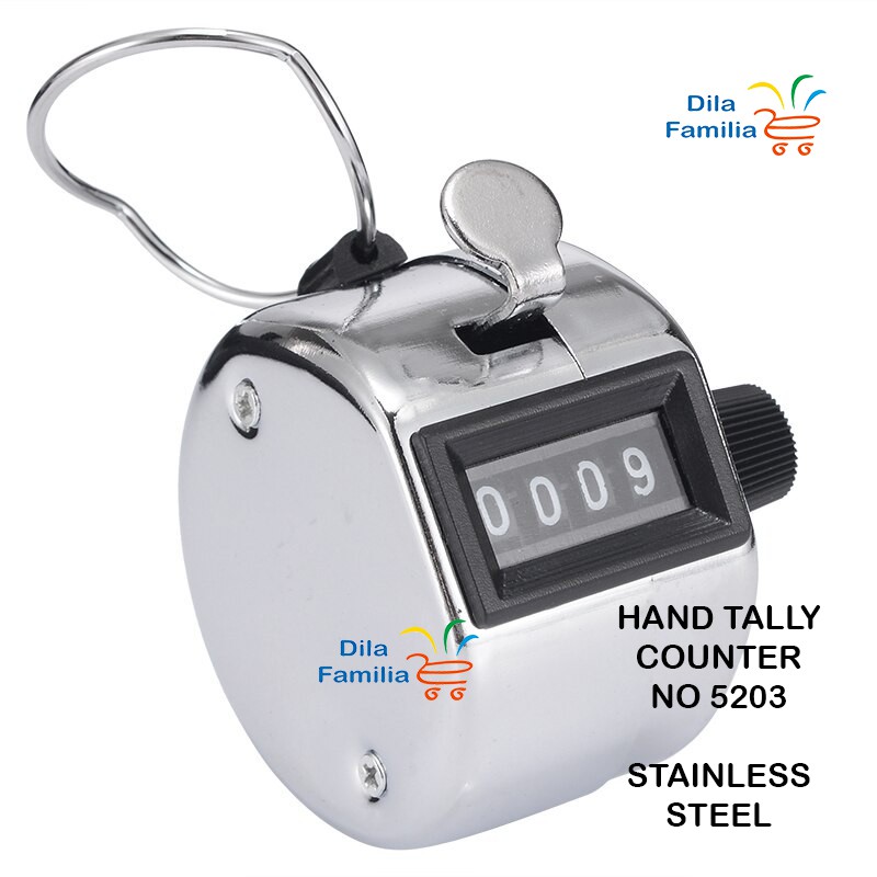 Hand Tally Counter Tasbih Besi Plastik Analog Tekan Mekanikal 4 Digit  Number Golf Clicker Manual Training Tasbeh Zikir | Shopee Malaysia